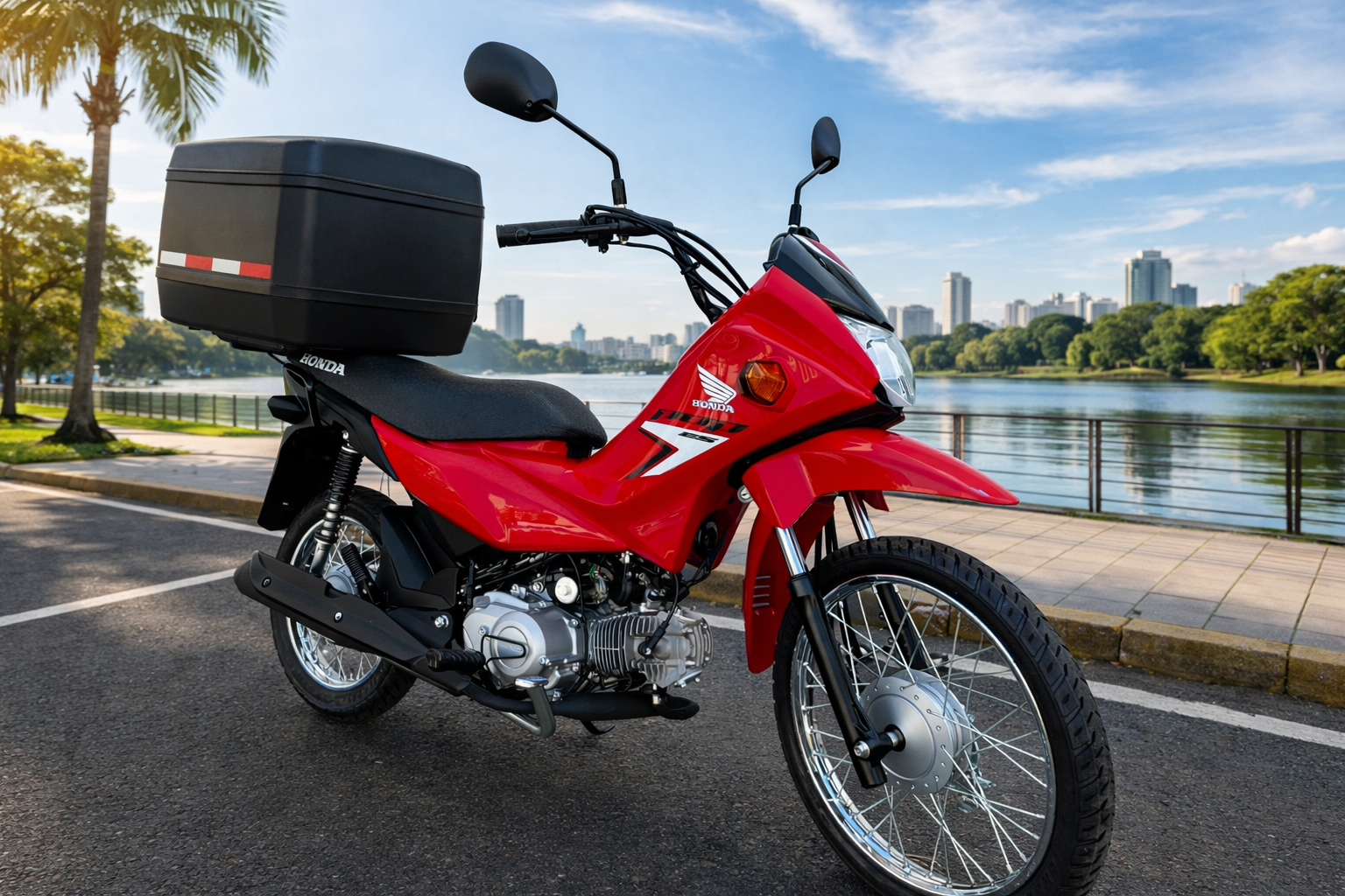 Honda Pop 110 - Ágil e econômica